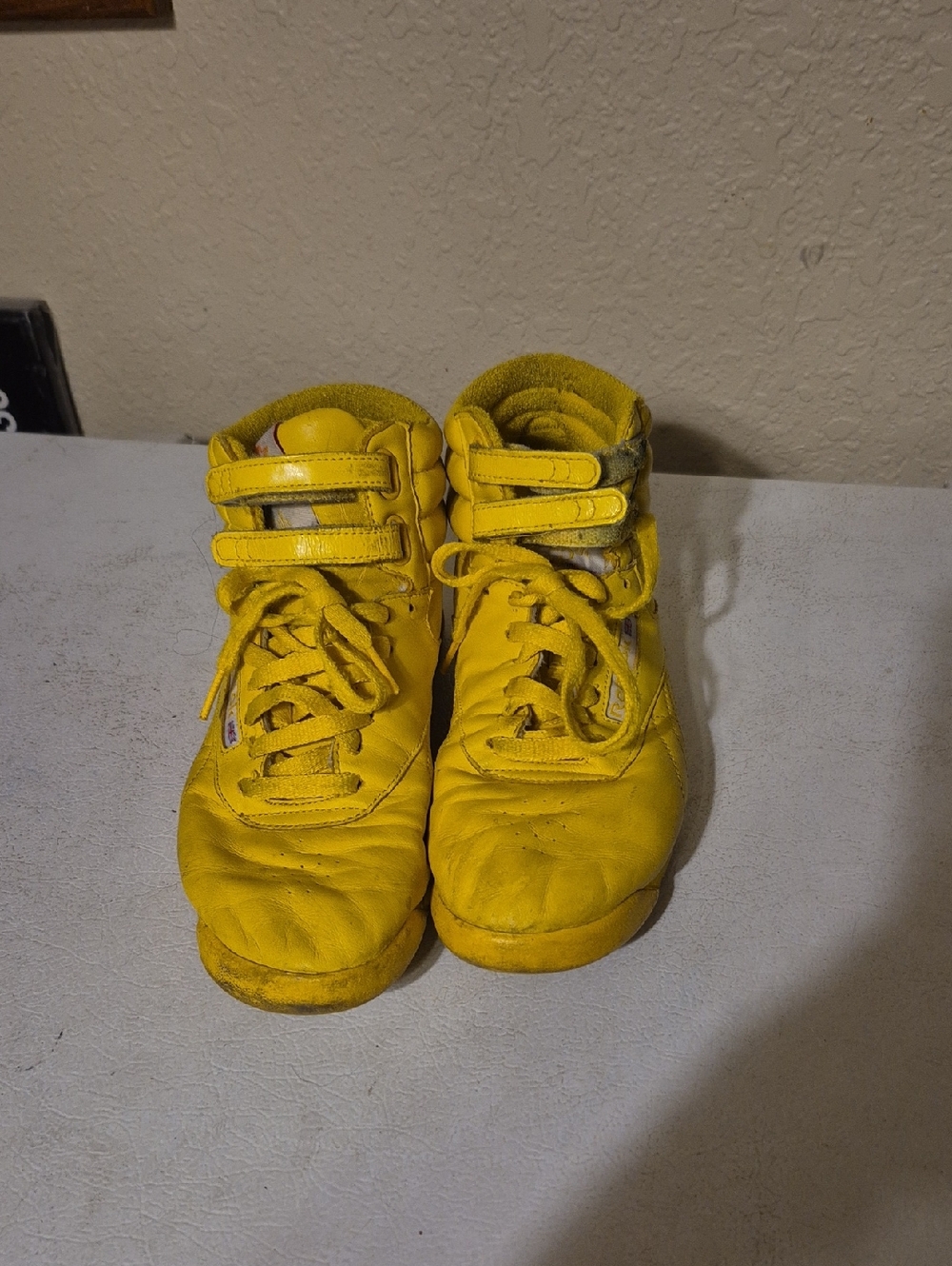 Reebok Womens 25th Anniversary Freestyle  Bright Yellow